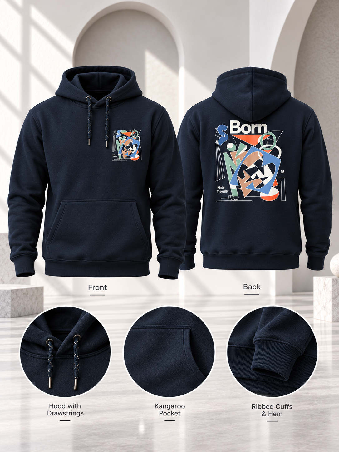Men’s Premium Winter Hoodie Sweatshirt