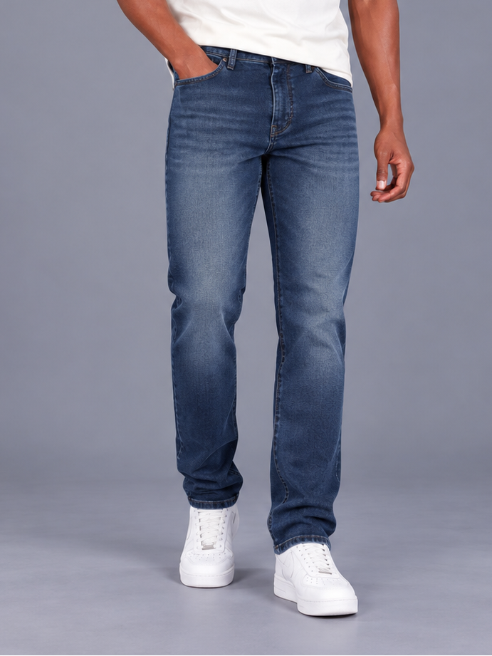 Men's Classic Narrow Fit Denim Jeans | Comfortable Everyday Jeans