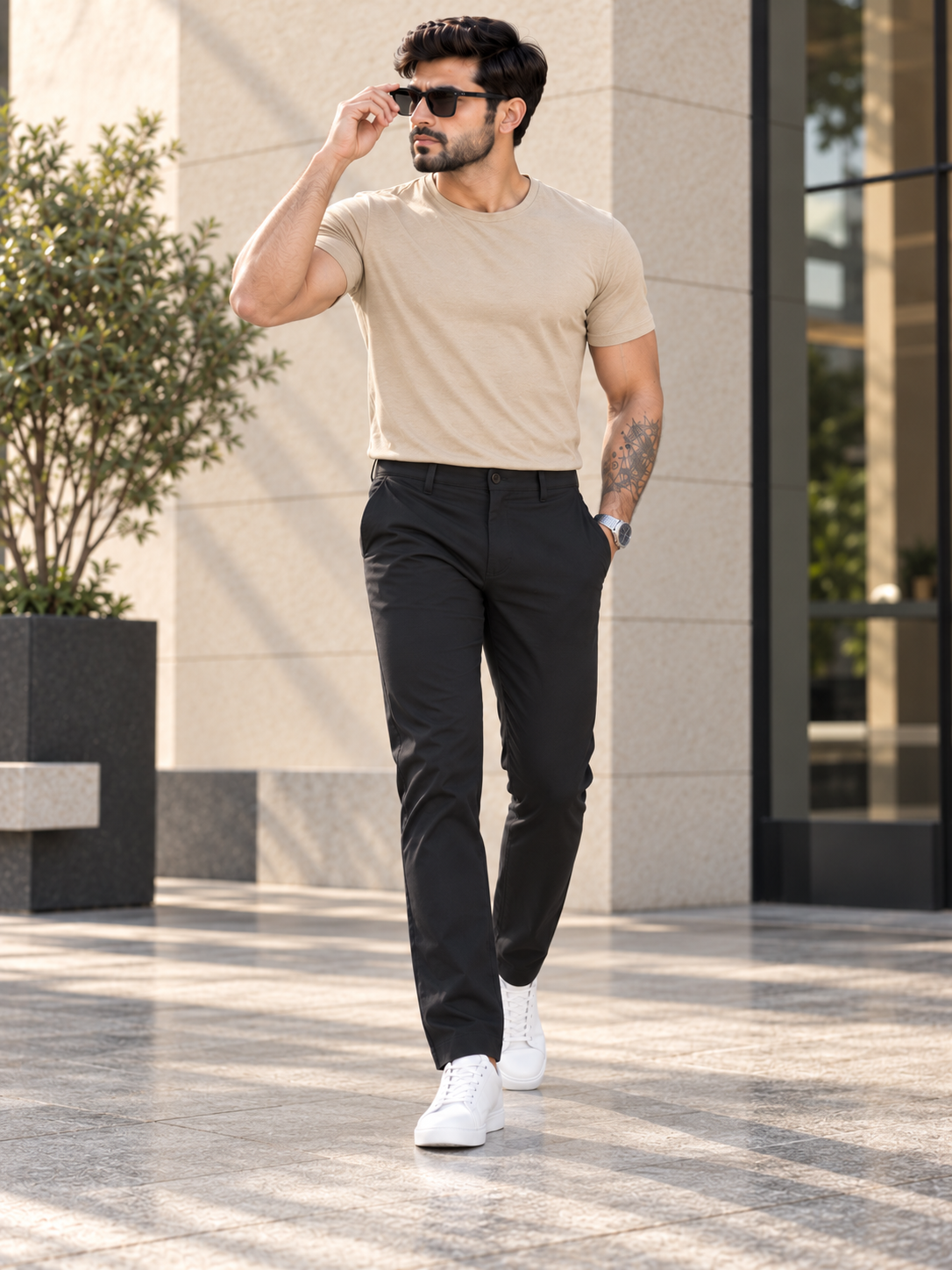 Men’s Premium Slim Fit Casual Trousers