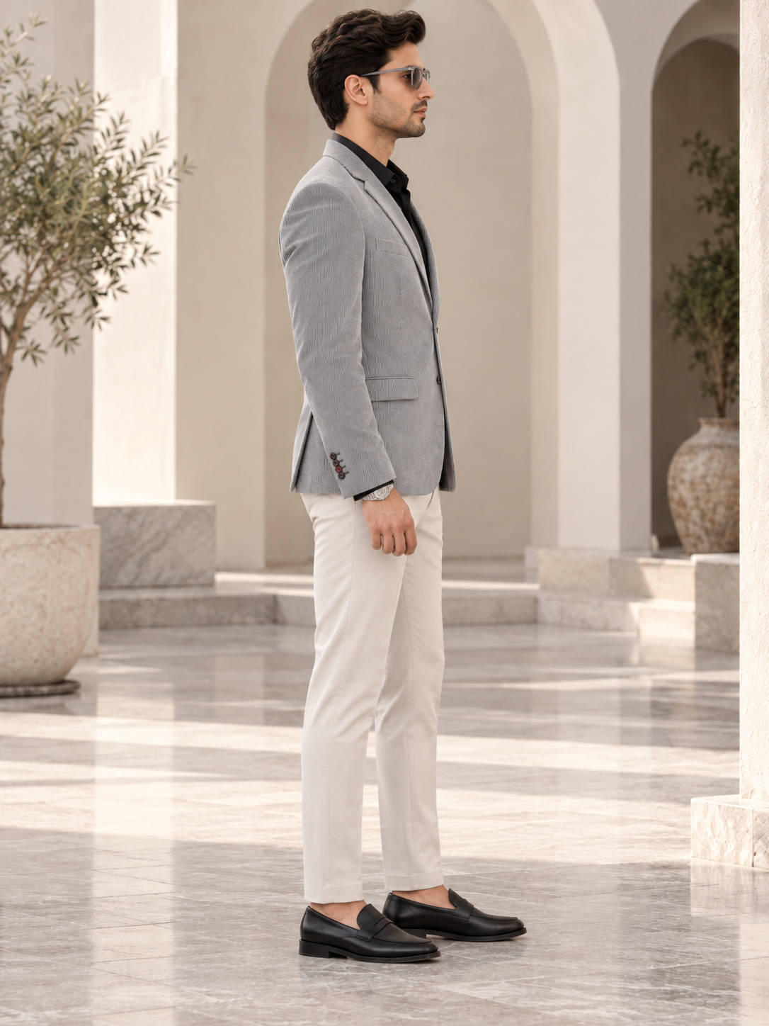 Men’s Premium Stylish Blazer Classic Single-Breasted Blazer