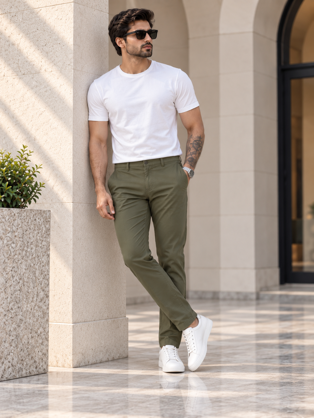 Men’s Premium Slim Fit Casual Trousers