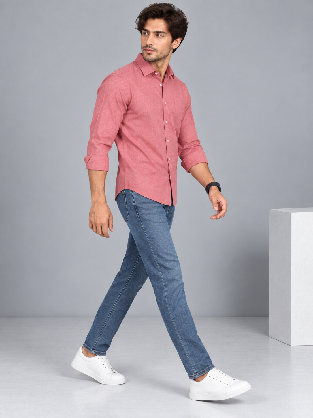 Men's Primium Red Shirt