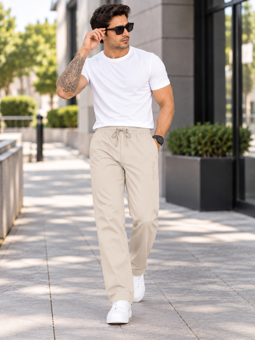 Men’s Premium Solid Casual Lower