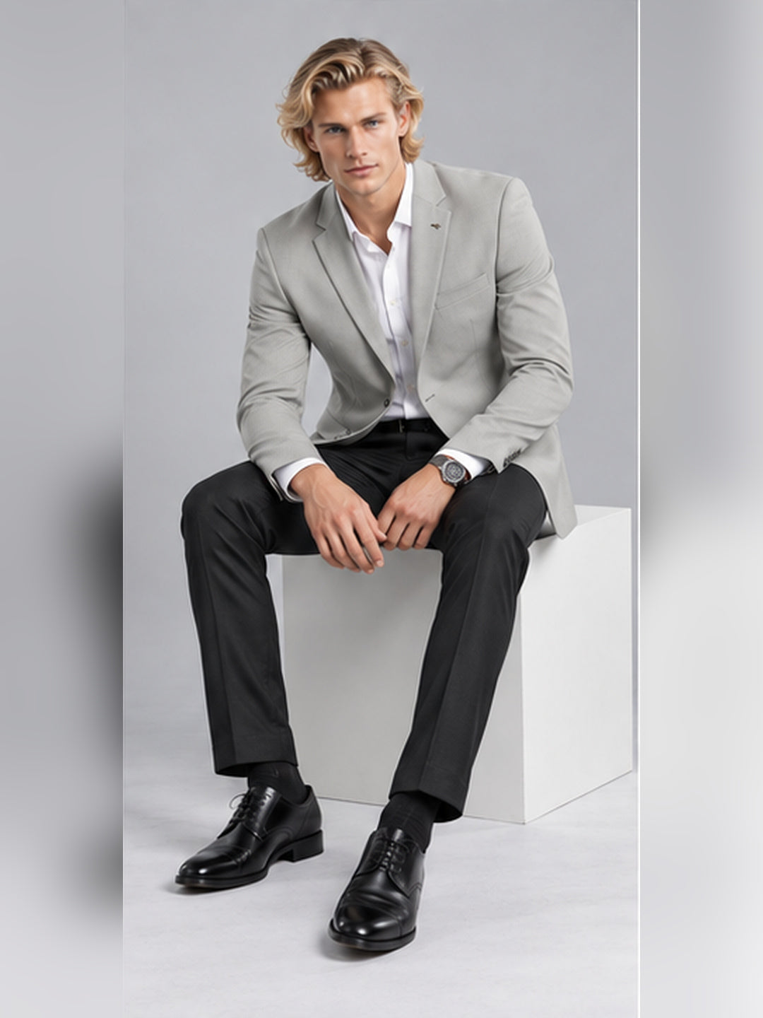 Men’s Premium Single-Breasted Blazer