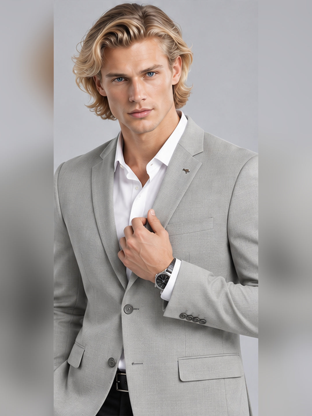 Men’s Premium Single-Breasted Blazer