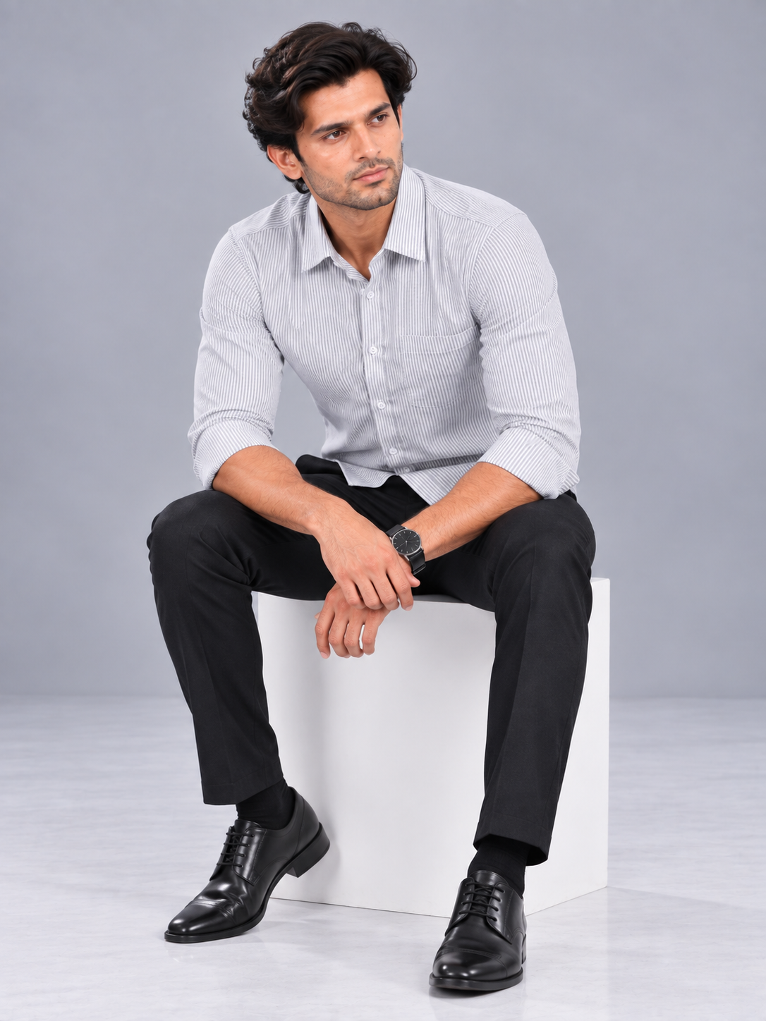 Men’s Premium Grey Shirt