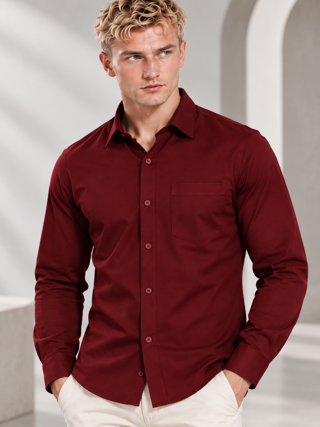 Men’s Classic Full Sleeve Formal Shirt