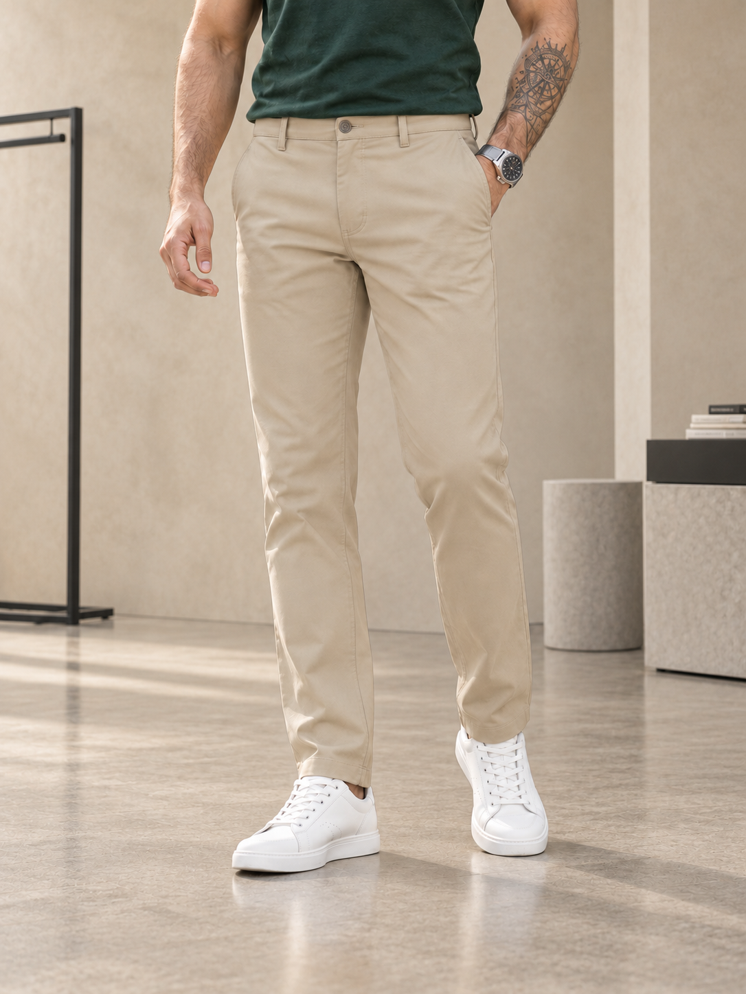 Men’s Premium Slim Fit Casual Trousers