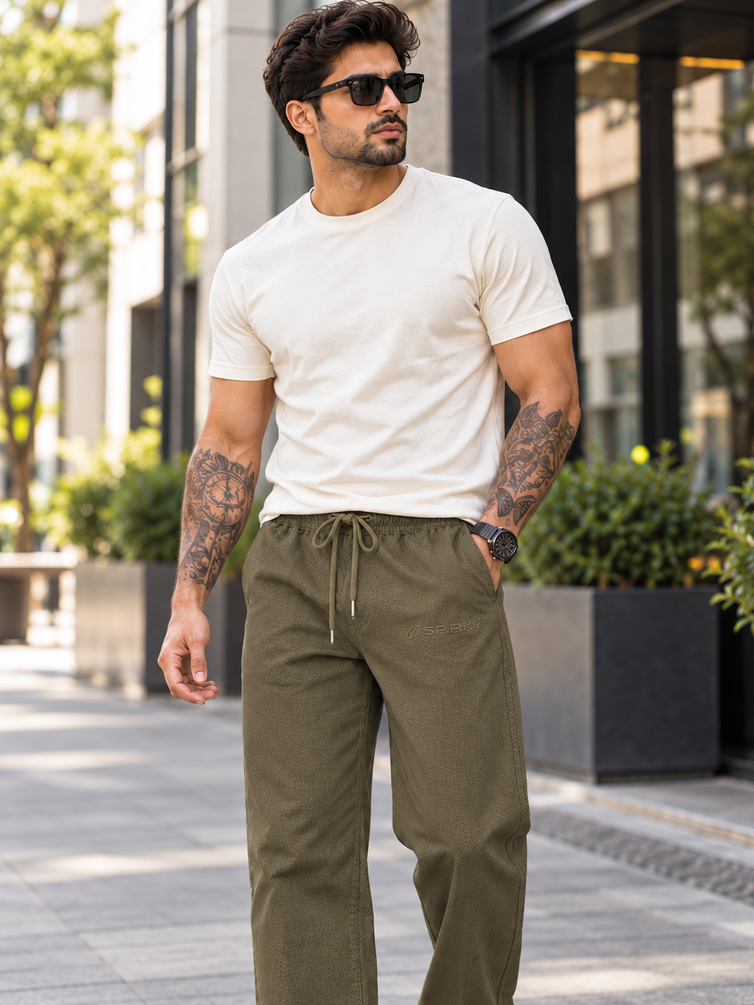 Men’s Premium Solid Casual Lower