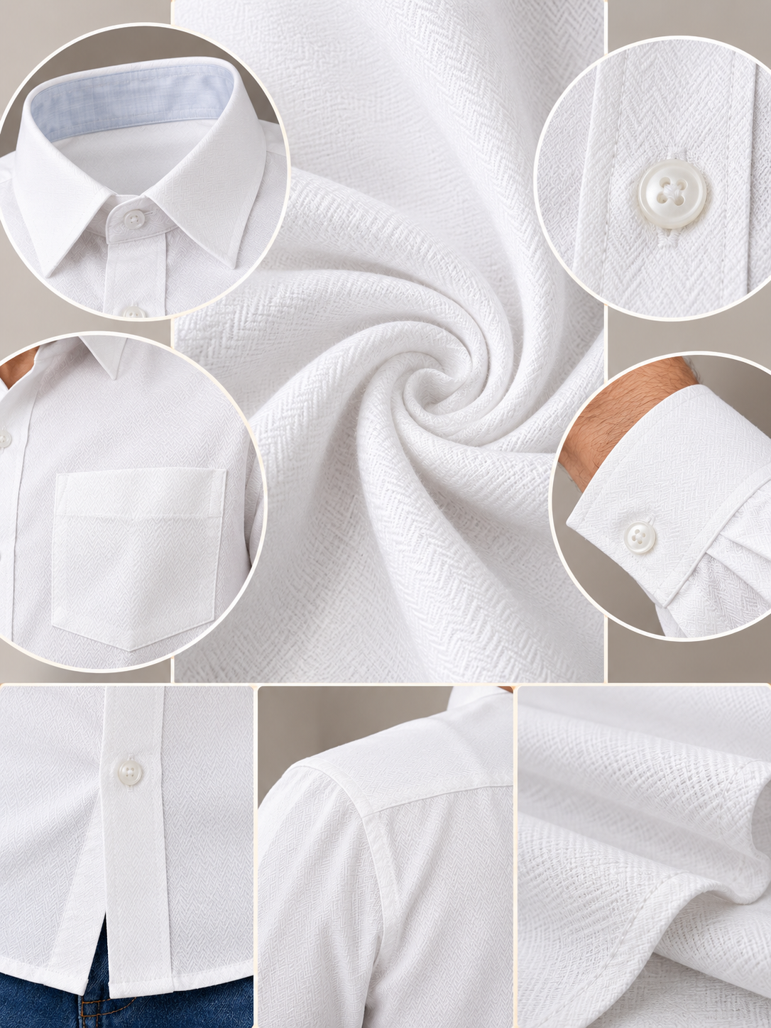 Men’s Stylish Plain Casual Shirt