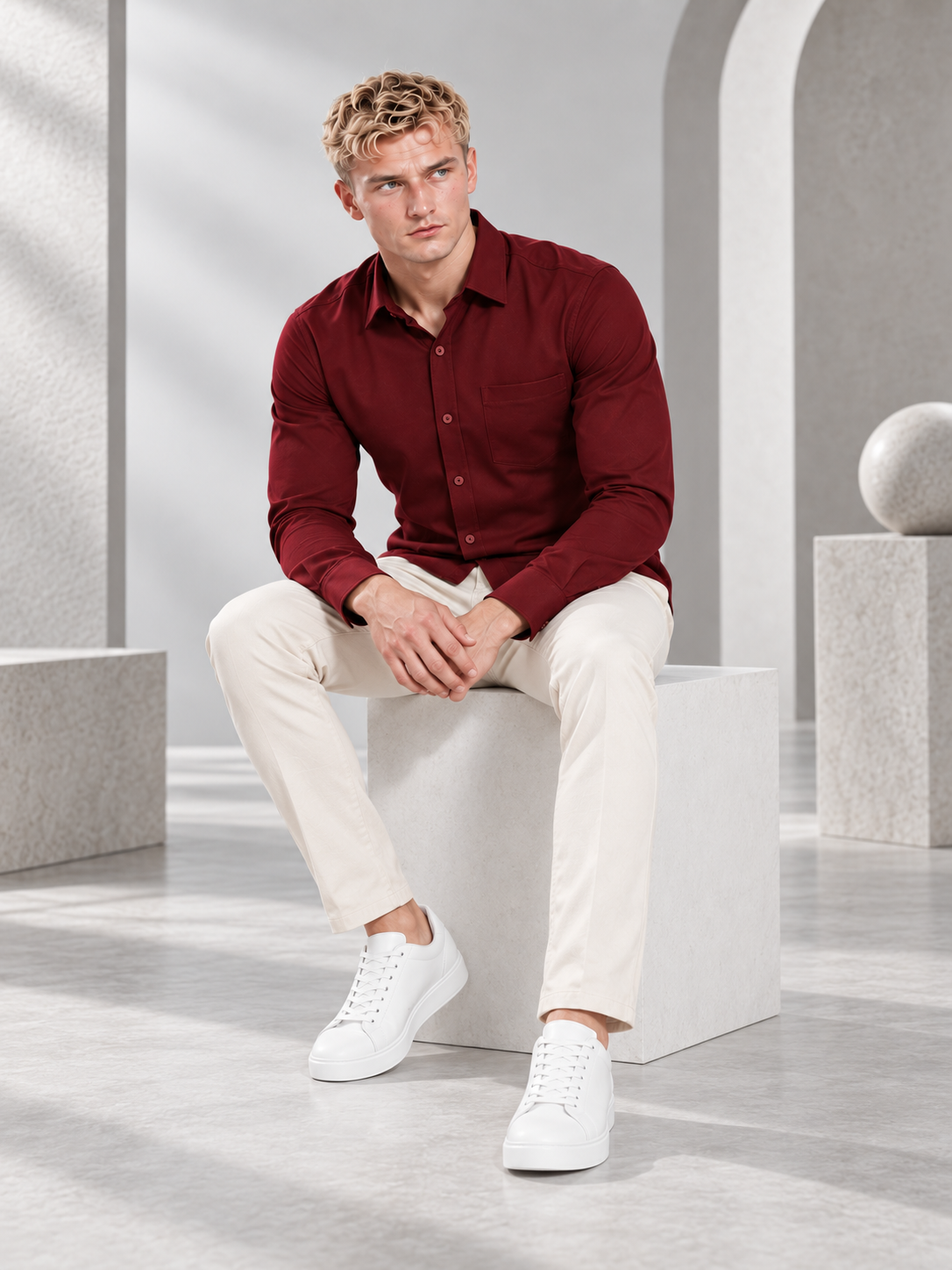 Men’s Classic Full Sleeve Formal Shirt