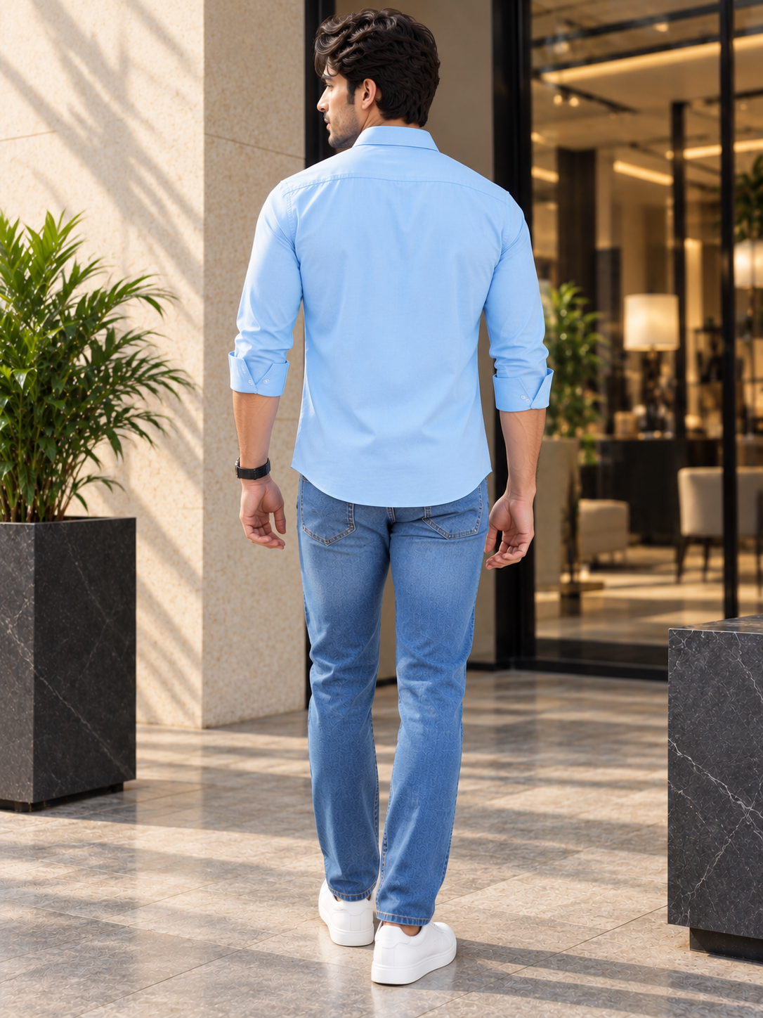 Men's Primium Sky Shirt