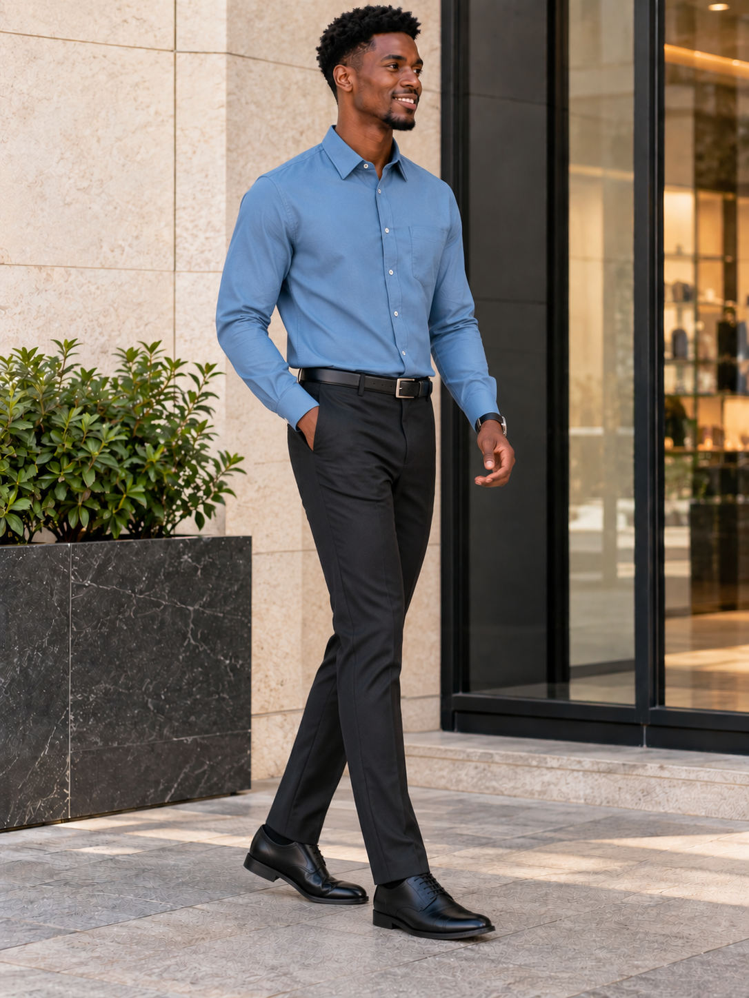 Men’s Premium Plain Full Sleeve Formal Shirt