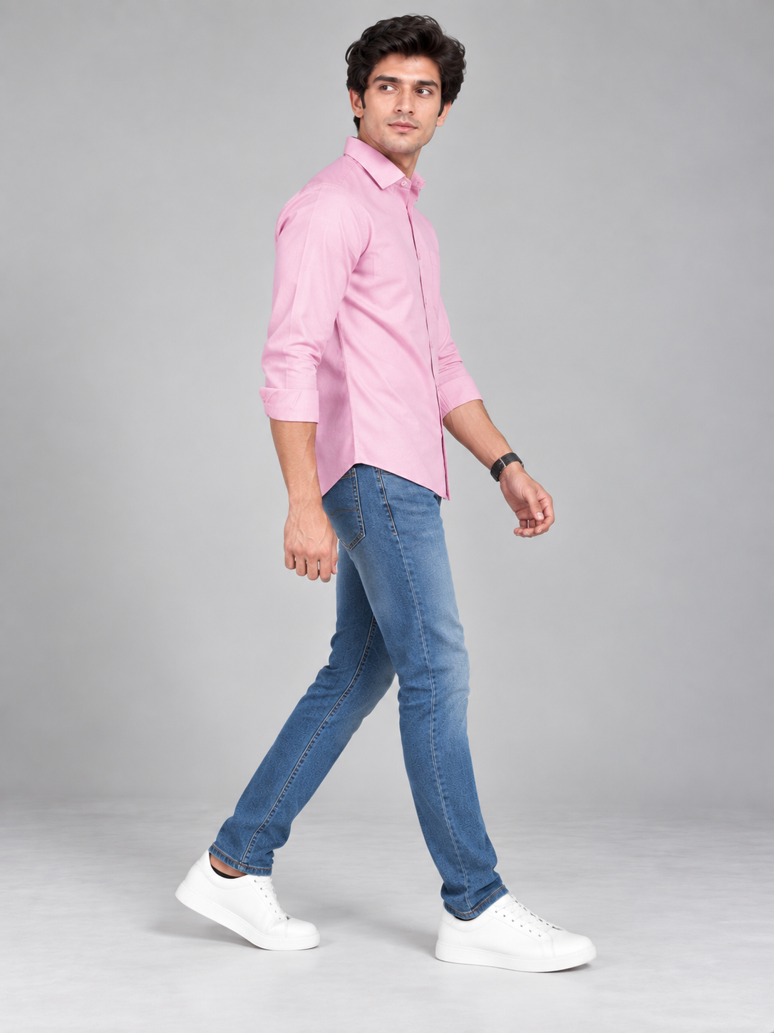 Men’s Premium Plain Full Sleeve Casual Shirt