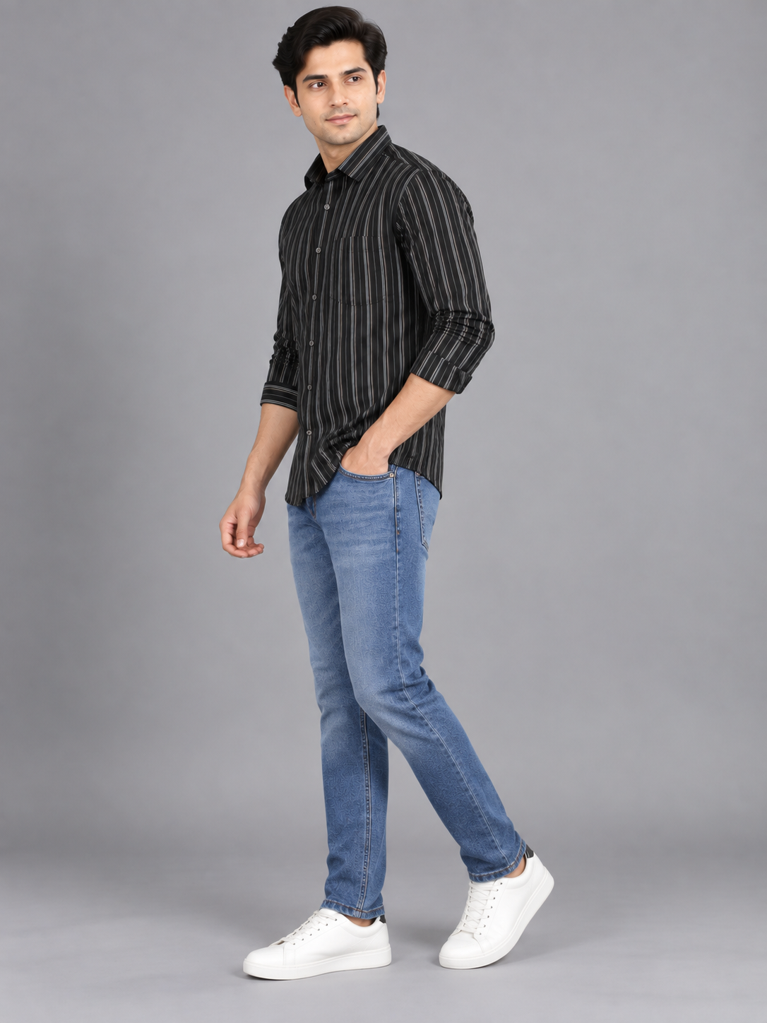 Men's Primium Black Shirt