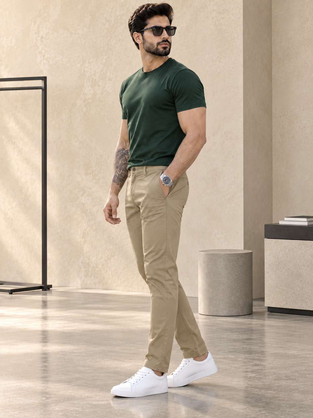 Men’s Premium Slim Fit Casual Trousers