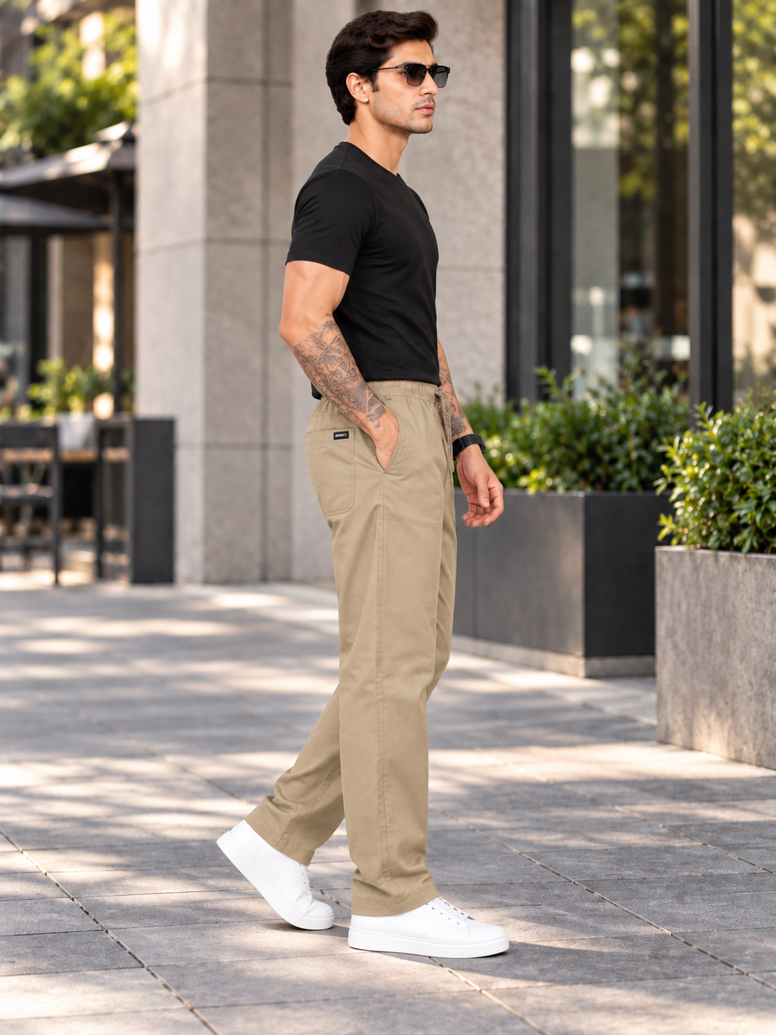 Men’s Premium Solid Casual Lower