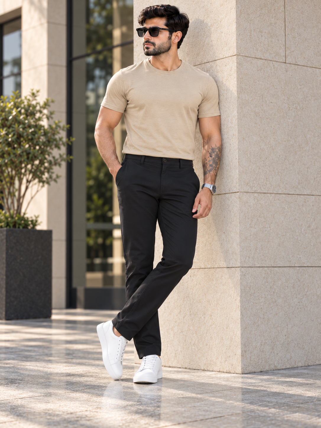 Men’s Premium Slim Fit Casual Trousers