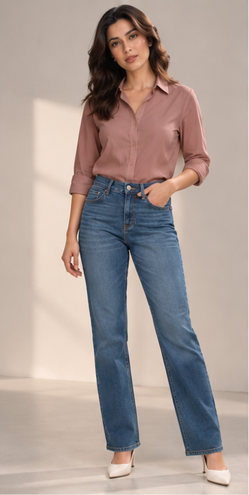 Women’s Premium Comfort Fit Denim Jeans