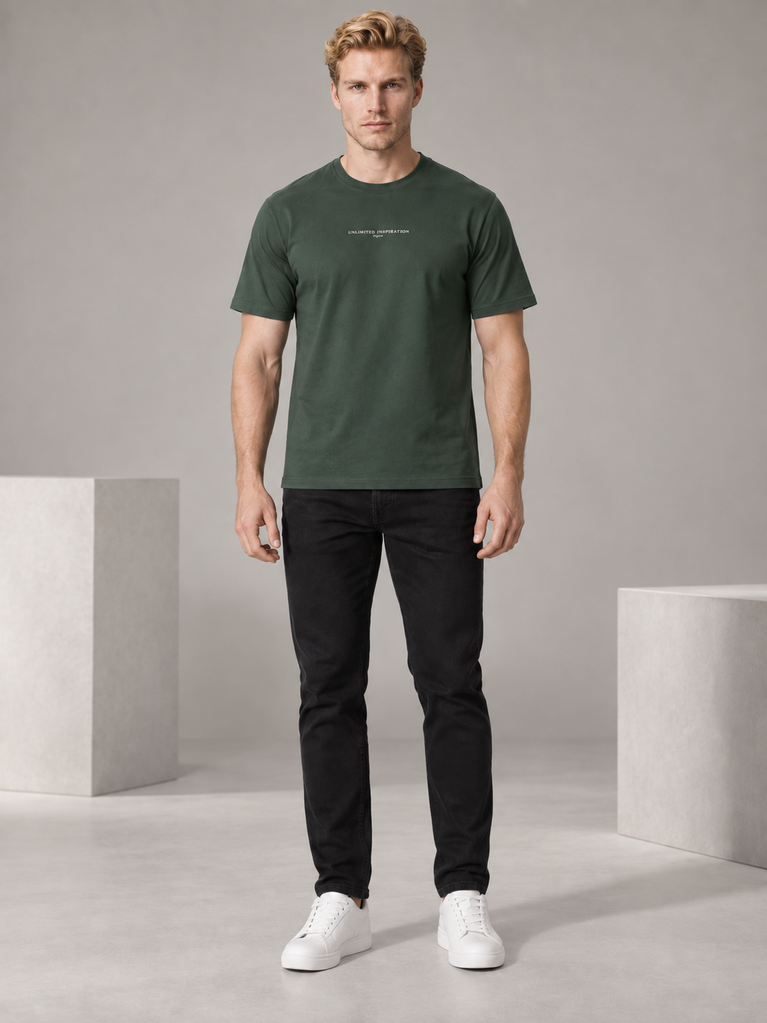 Men’s Premium Cotton Blend T-Shirt