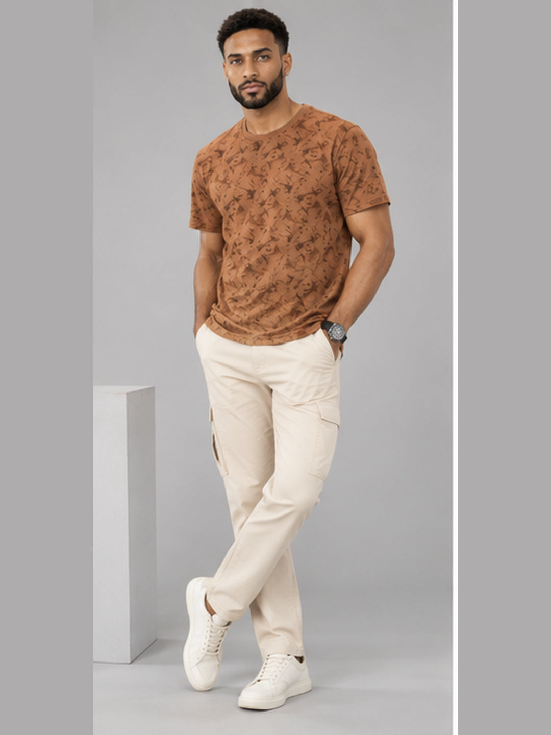 Men’s Premium Cotton Half Sleeve T-Shirt