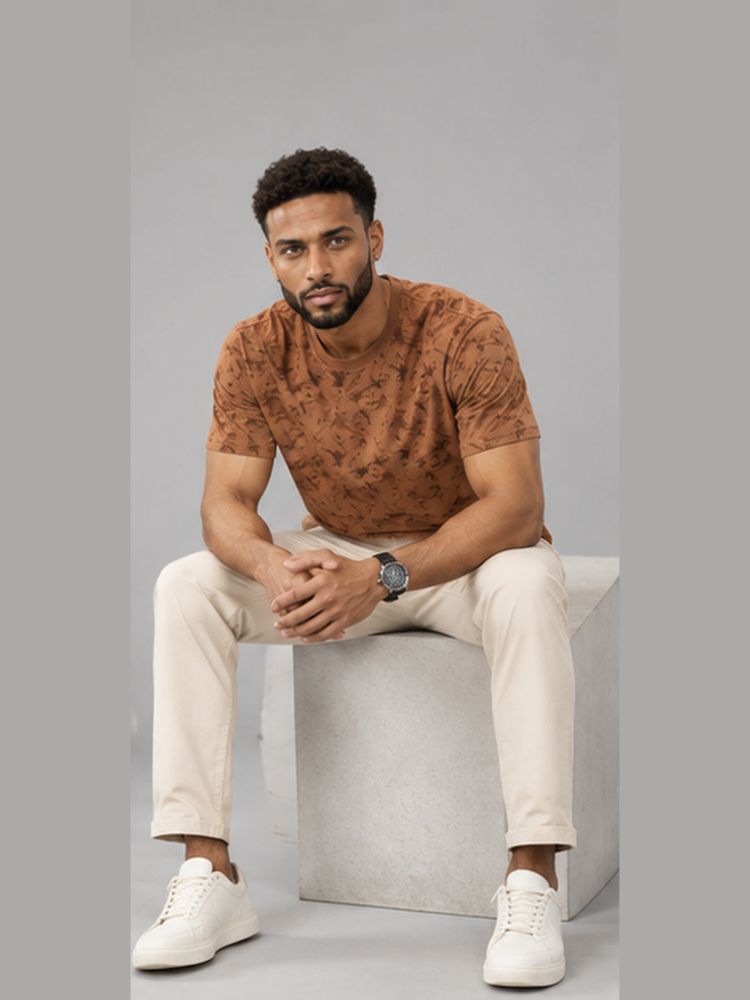 Men’s Premium Cotton Half Sleeve T-Shirt
