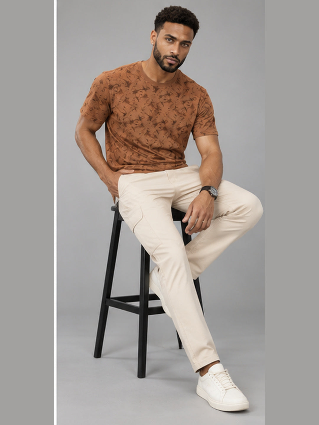 Men’s Premium Cotton Half Sleeve T-Shirt
