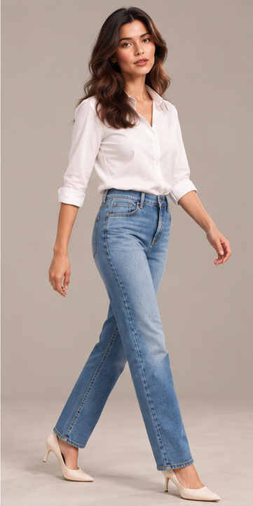 Women’s Premium Comfort Fit Denim Jeans